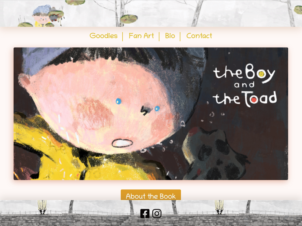 The Boy and the Toad website